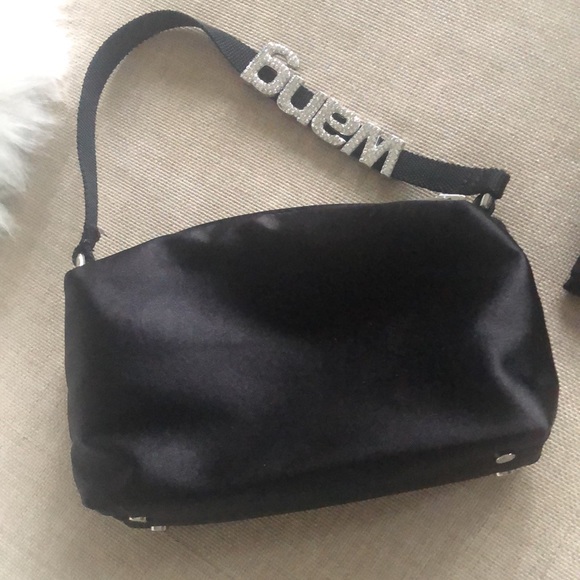 Alexander Wang style mini bag rhinestones - Picture 1 of 9